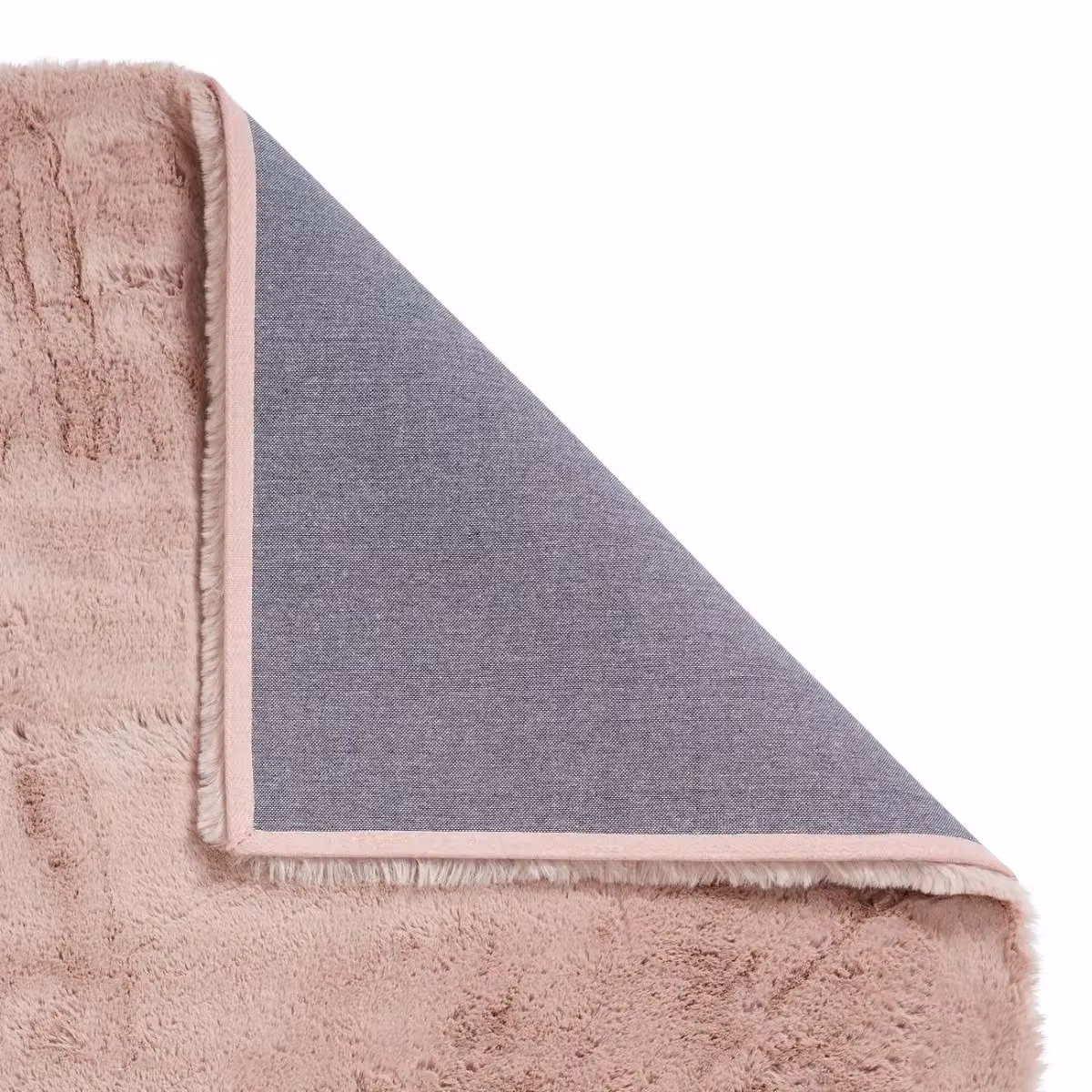 The Rug Shop UK Modern Shaggy Pink Area Rug, W: 150 cm, L: 230 cm – 3