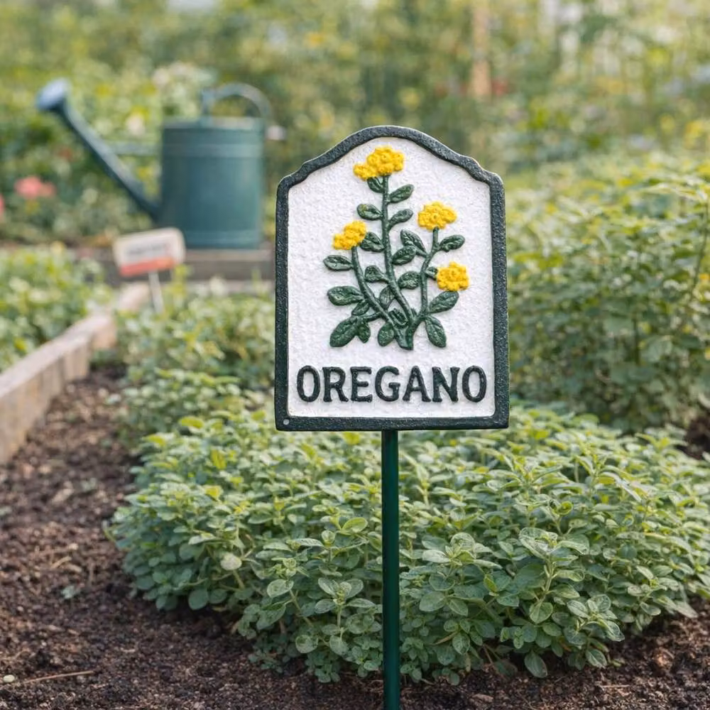 Gifts Direct 2 U Metal Oregano Herb Marker Garden Stake Sign – 2