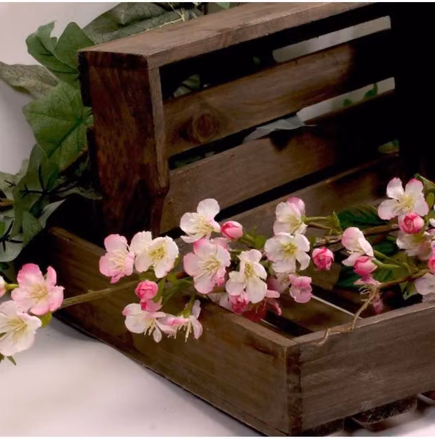 KDMD Pearl Pink Cherry Blossom Spray, Height: 115 cm – 1