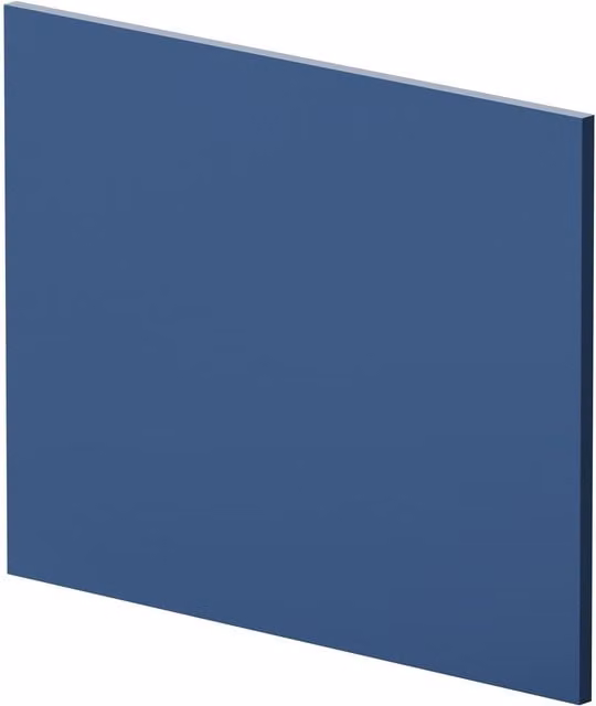 Balterley L Shape Square Reversible Bath End Panel in Satin Blue, 700mm