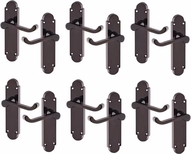 Golden Grace Chrome Door Lever Latch Handles