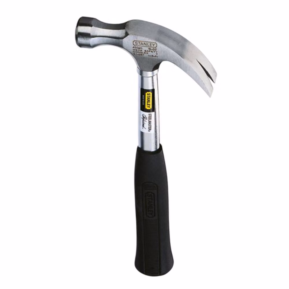 Stanley Steelmaster Carbon Steel Claw Hammer in Silver – 2