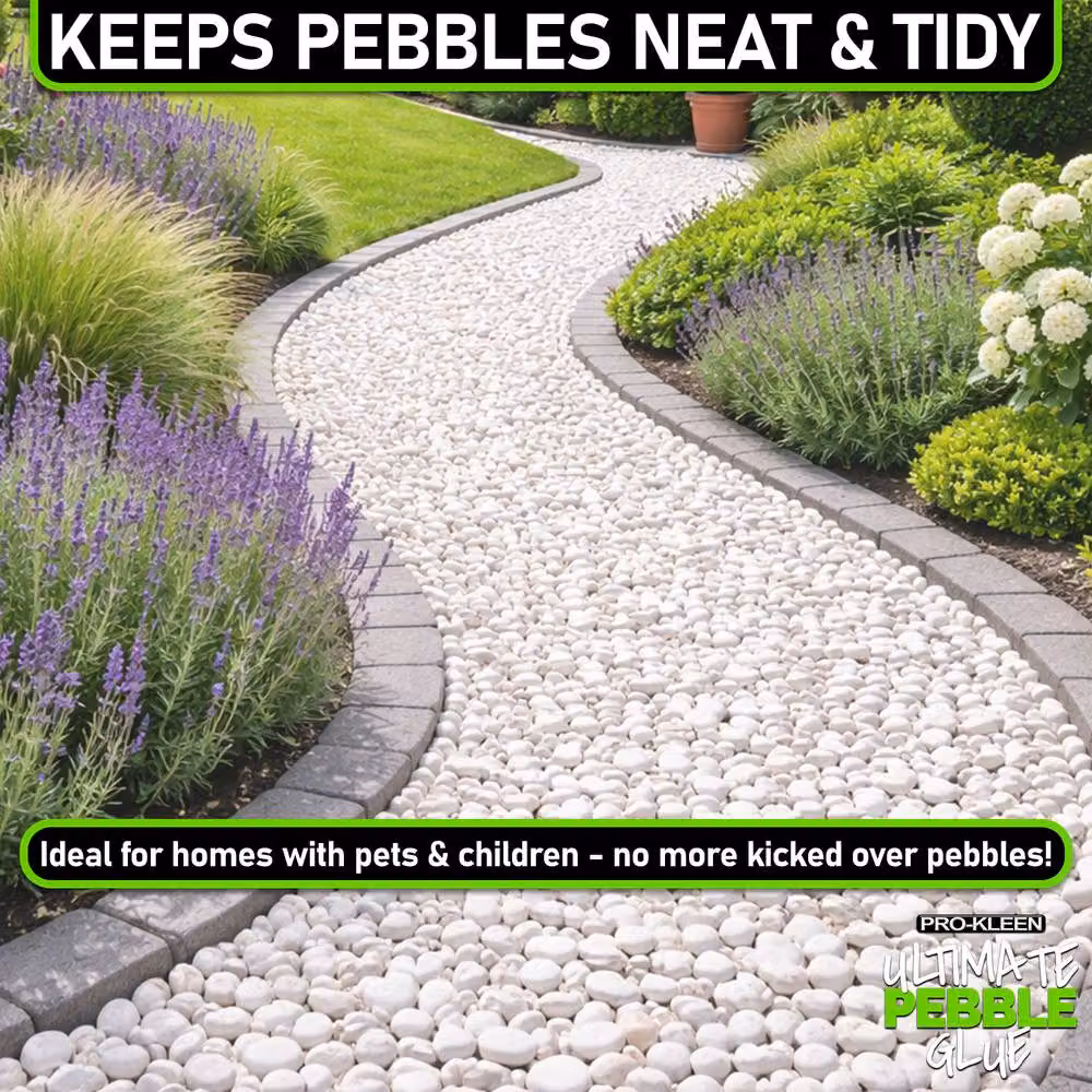 ProKleen Ultimate White Acrylic Pebble Glue 15L – 7