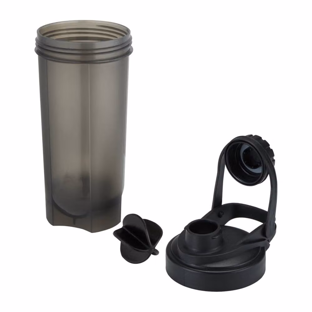 Floso Forza Sports Shaker Bottle, Black, 700 ml – 2