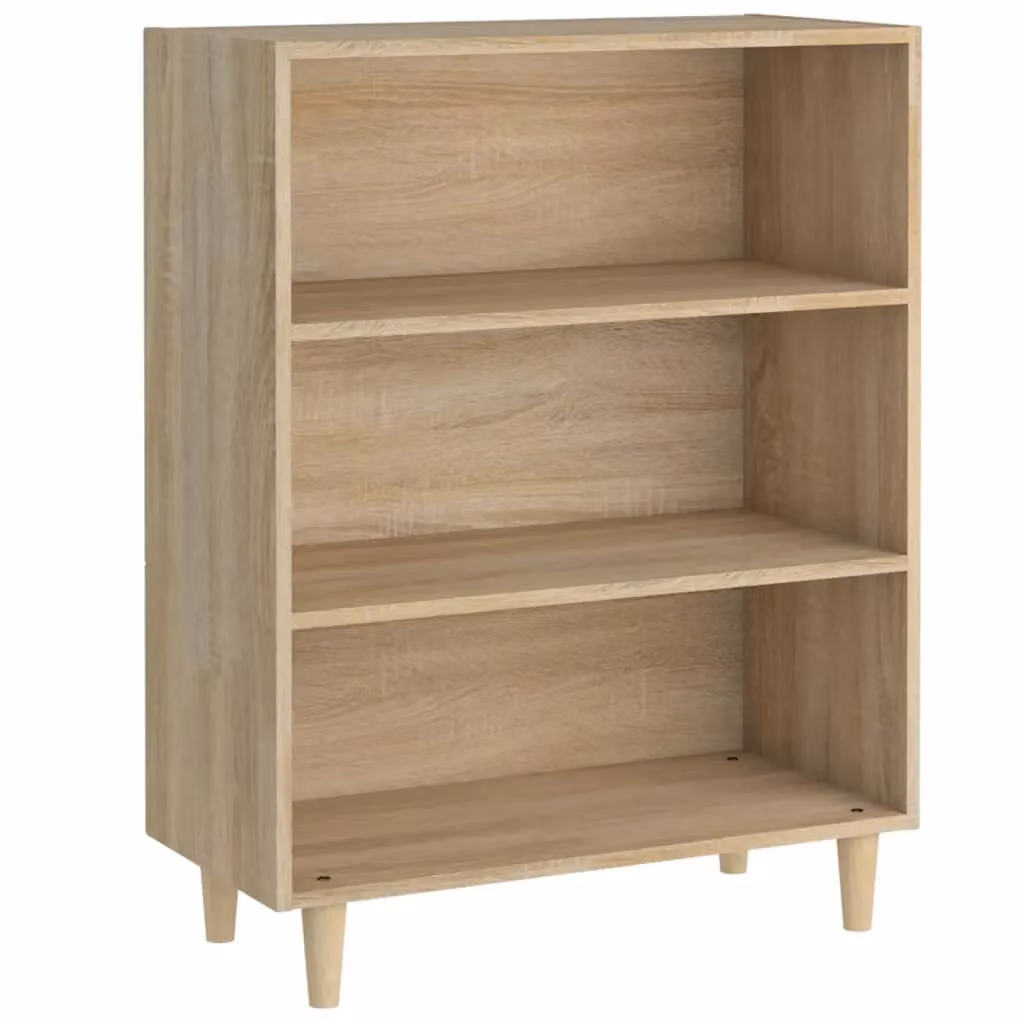 Berkfield Home Sonoma Oak Sideboard in Brown, W/D/H: 69.5 x 32.5 x 90 cm – 2