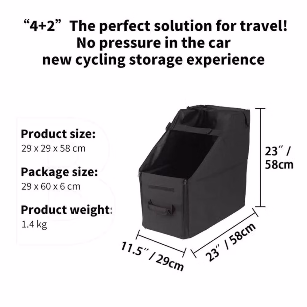 SPETLEK Collapsible Bike Storage and Transport Bag in Black – 2