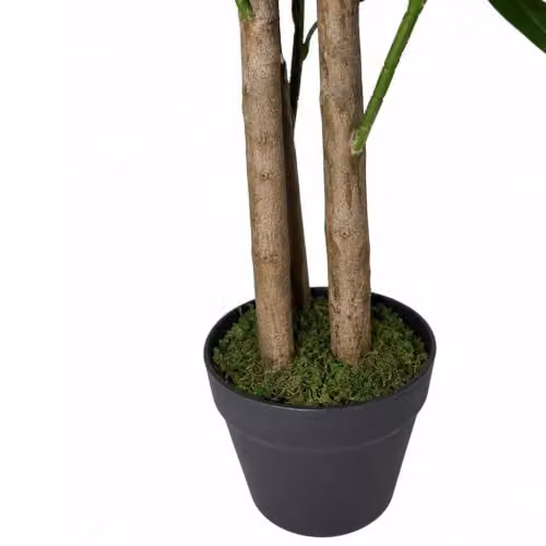 Leaf Design UK Artificial Arboricola Evergreen Potted Plant, Green, Height: 95 cm – 4