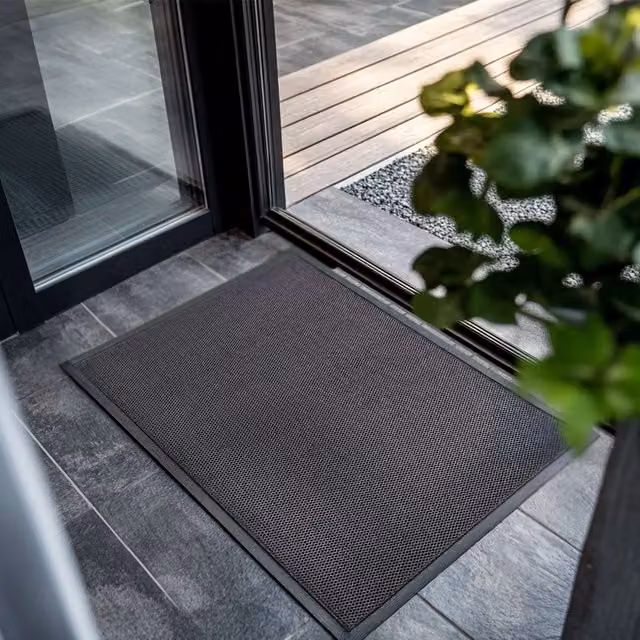 Nicoman Anti-Slip Mesh Doormat, Grey, W: 76 cm, D: 43 cm – 7
