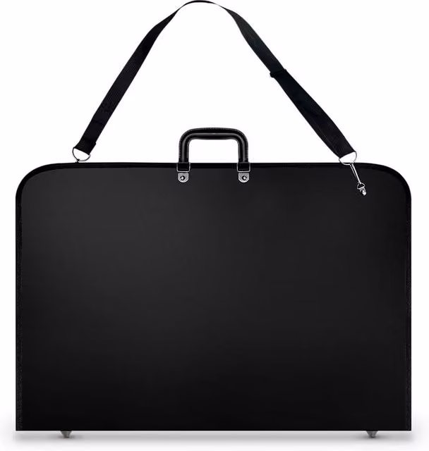 Kelvenix Large A2 Artwork and Painting Picture Folder Bag in Black – 1