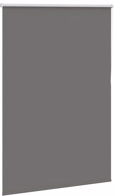 Berkfield Home Grey Blackout Roller Blind, Polyester, W: 100 cm, H: 130 cm – 1