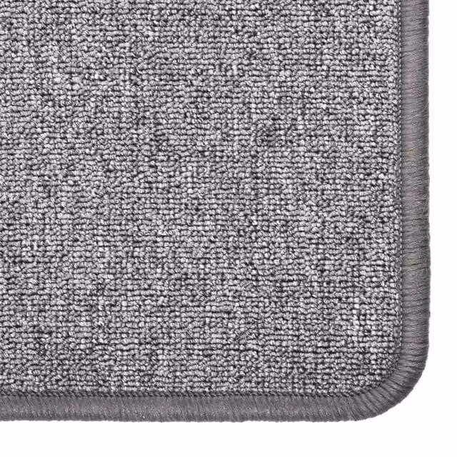 Berkfield Home Elegant Carpet Runner in Dark Grey, W/D/H: 80 x 300 cm