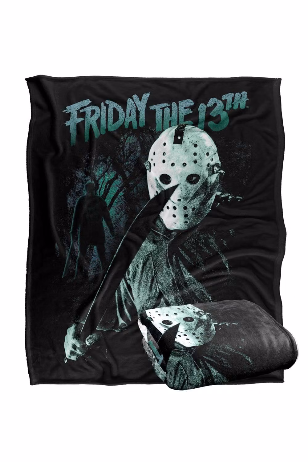 Warner Bros. Friday The 13th Lurk Silky Touch Super Soft Fleece Throw Blanket, Multicolour, W/H: 127 x 152.4 cm – 7