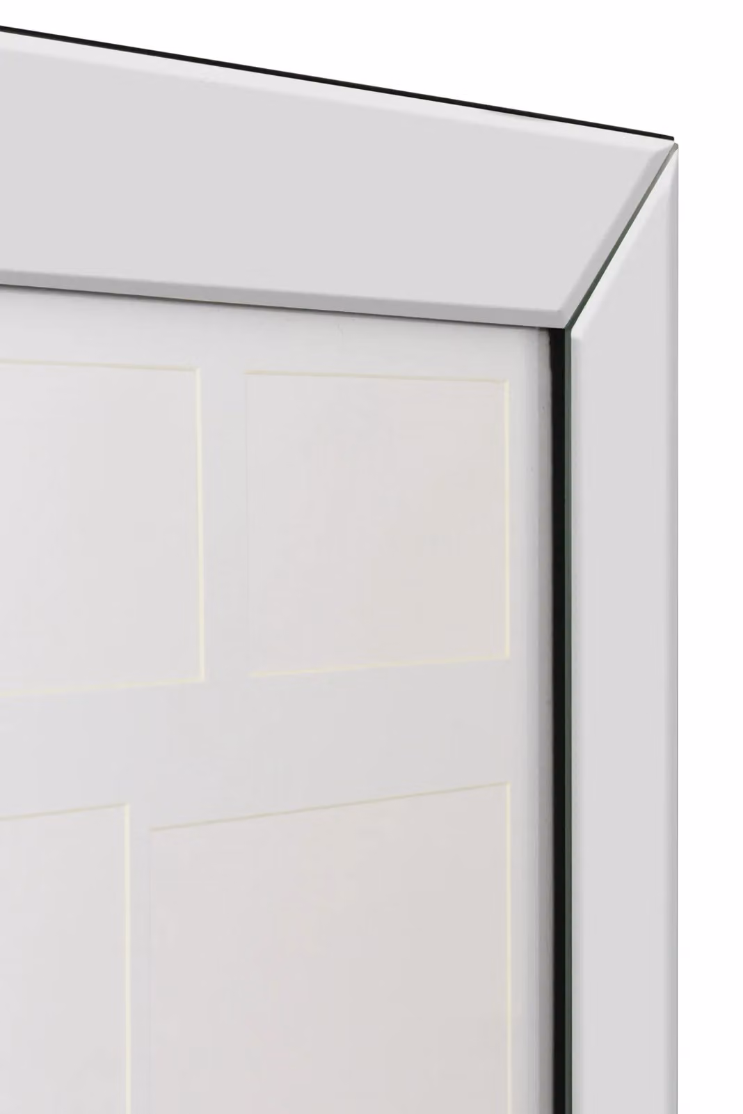MirrorOutlet Vista Elegant All Glass Collage Picture Frame, Silver, W: 107 cm, H: 76 cm – 2