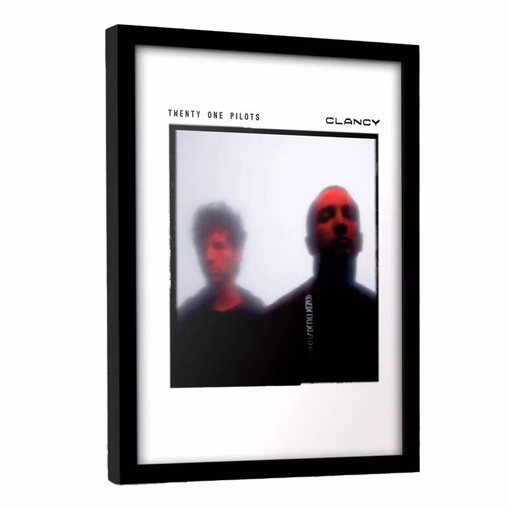 Twenty One Pilots Clancy Red Film Framed Paper Poster – 3