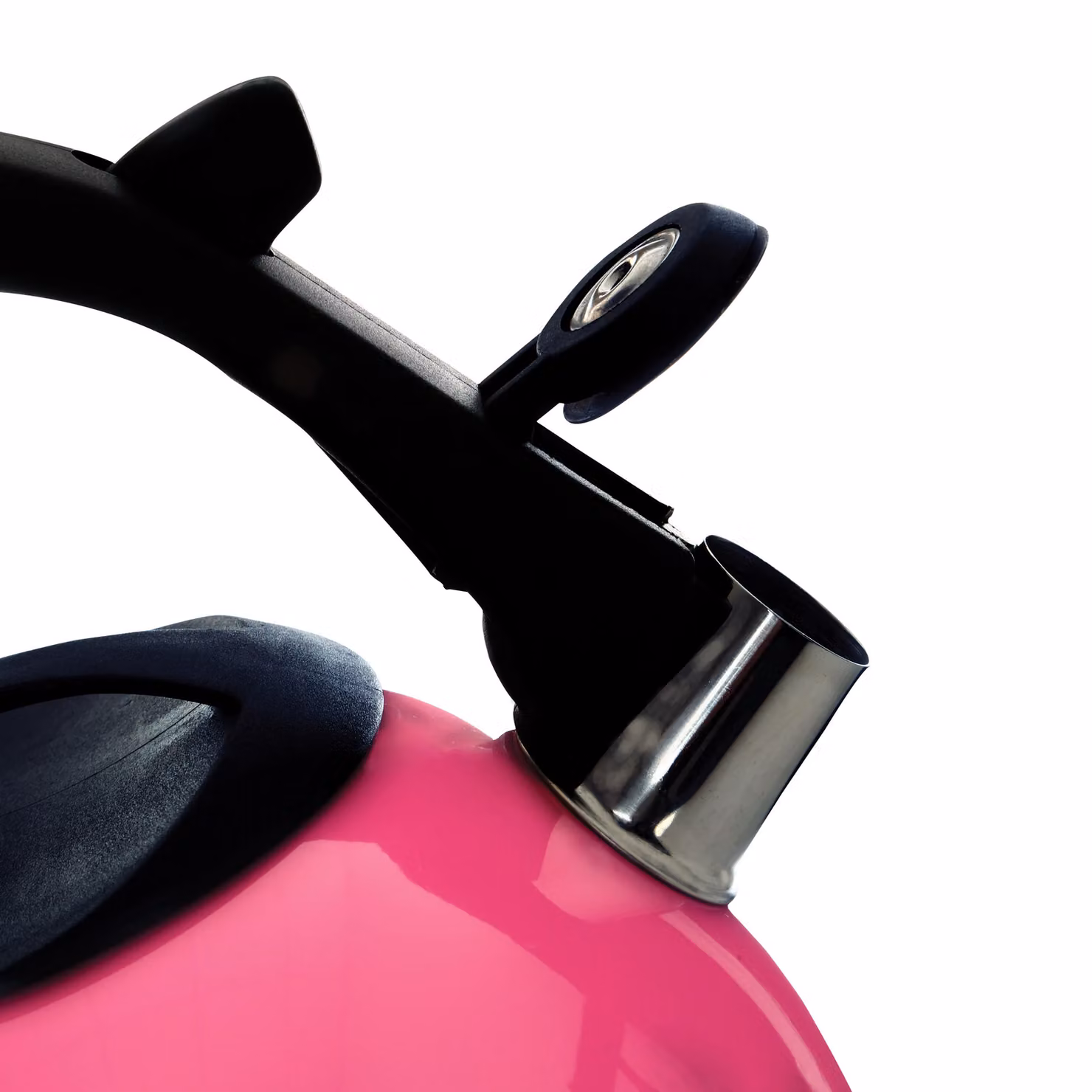 Orsina Whistling Kettle in Pink, 2.5 l – 4