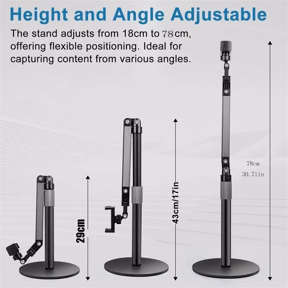 Nordara Mobile Phone Holder Overhead Stand in Black – 2