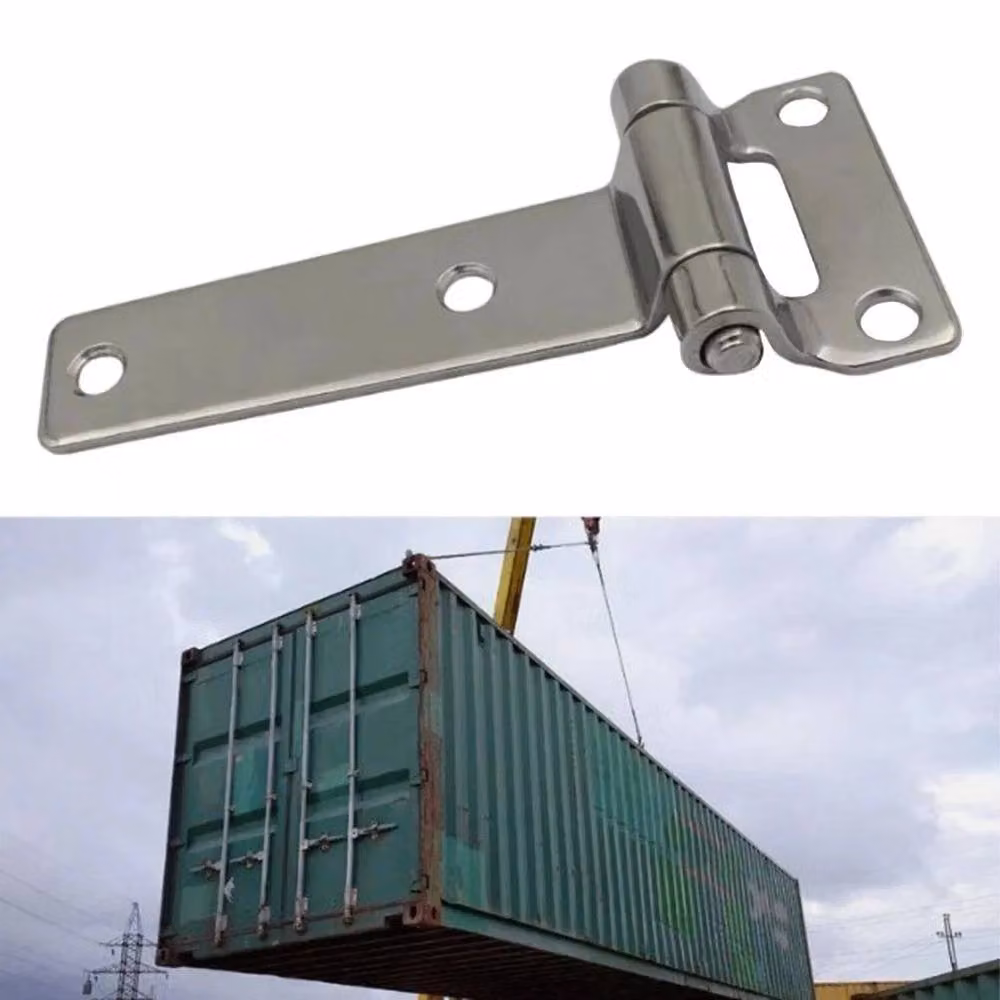 SPETLEK 2-Pack Stainless Steel T-Strap Door Hinges in Silver, W: 52 cm, H: 1000 cm – 2