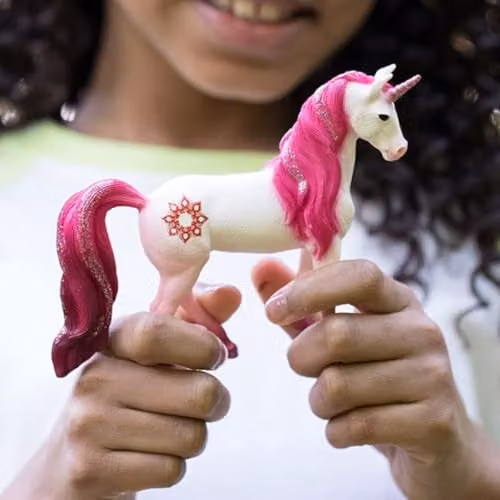 Schleich Bayala Unicorn Mandala Mare Fantasy Animal Figure in White and Multicolour – 2