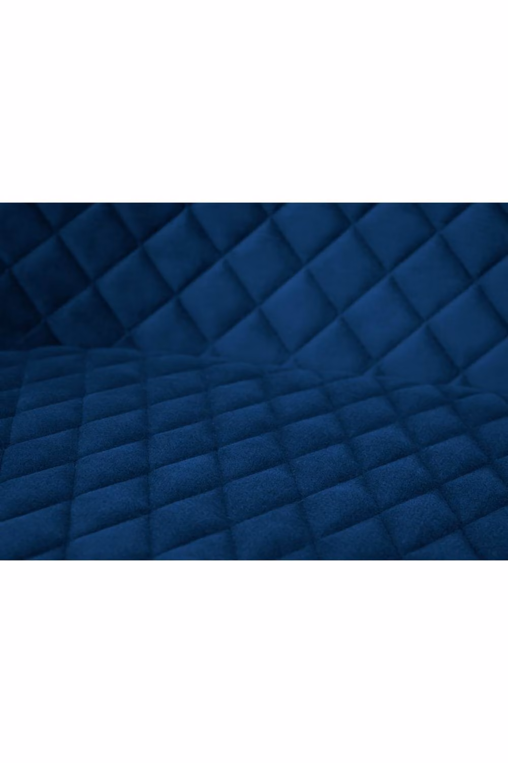 Julian Bowen Luxe High Back Upholstered Dining Bench in Blue and Black, W: 143 cm, H: 81 cm, D: 62 cm – 5