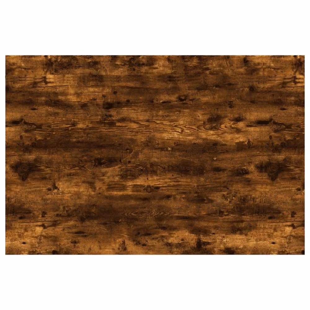 Berkfield Home Set of 4 Wall Mounted Shelves in Smoked Oak Brown, W: 60 cm, D: 40 cm, H: 1.5 cm – 3