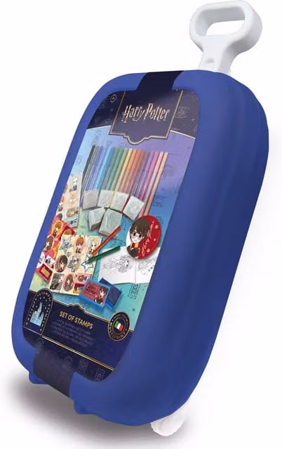 Multiprint Harry Potter Kids Travel and Activity Trolley Case, Blue