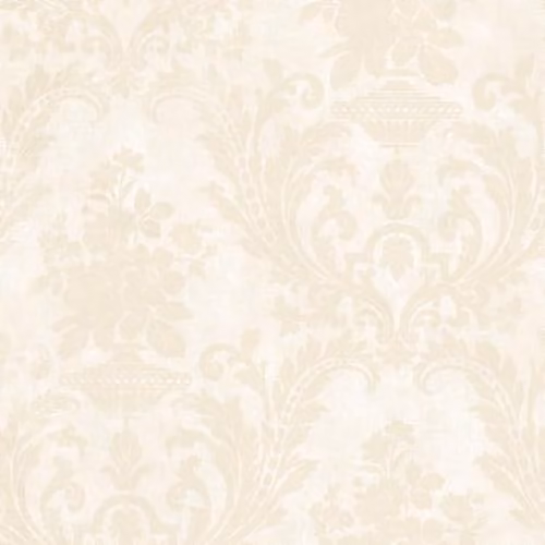 Norwall SD36156 Sari Floral Textured Wallpaper in Beige