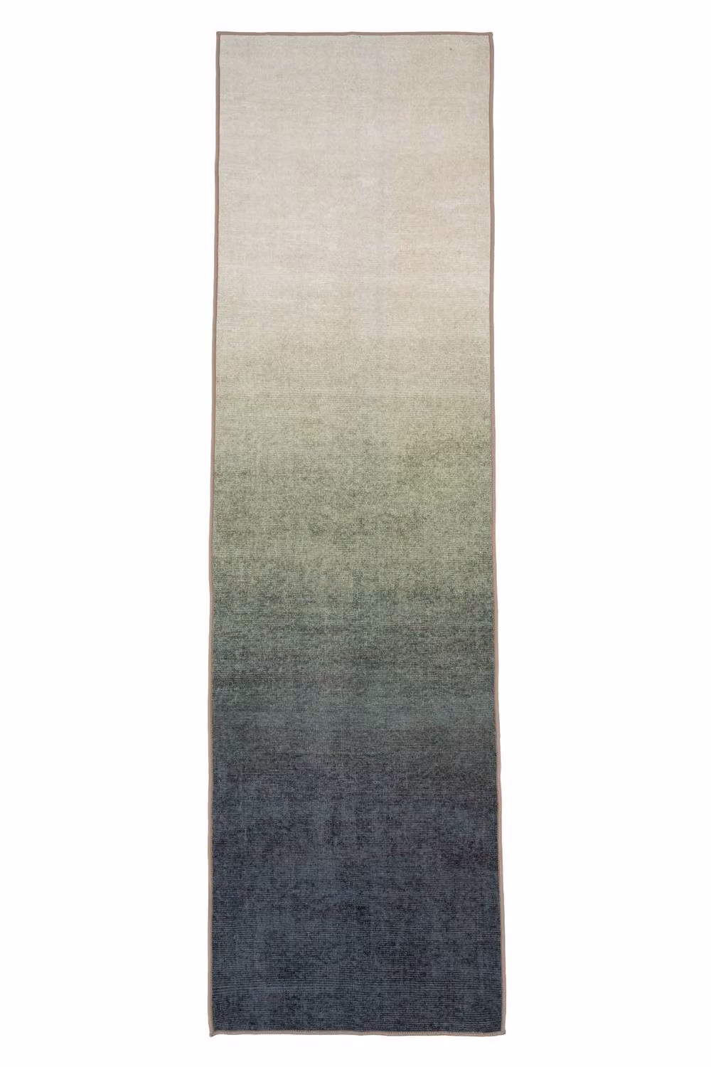 Kukoon Modern Green and Beige Ombre Washable Chenille Rug, W: 160 cm, L: 230 cm – 4