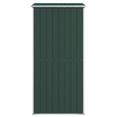 vidaXL Green Galvanised Steel Garden Shed W/D/H: 192 x 108 x 223 cm – 3
