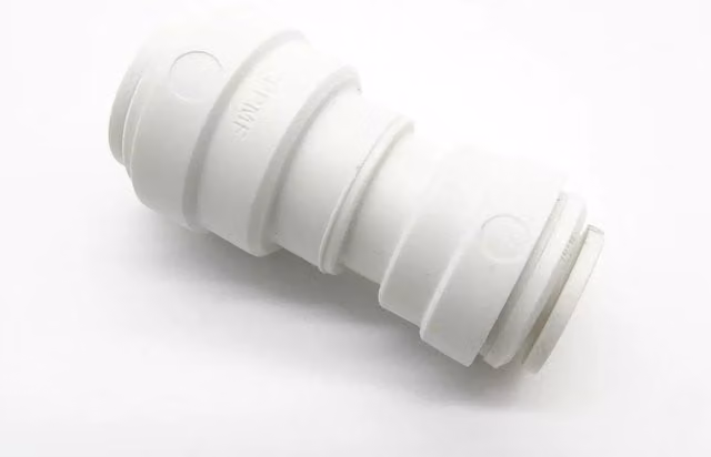 John Guest 15mm Female to 12mm Female Reducer PPM201512W in White