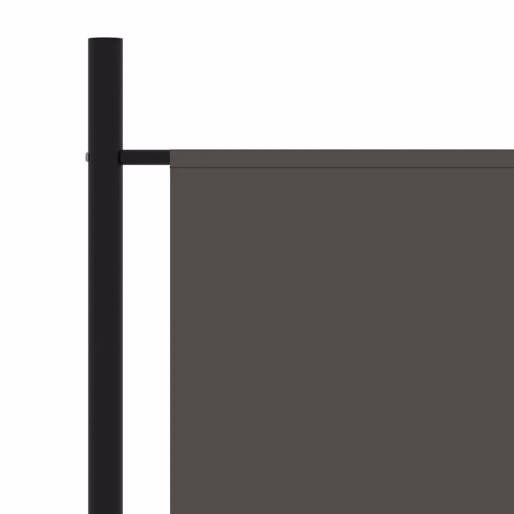 Berkfield Home 1-Panel Room Divider in Anthracite and Black, H: 175 cm, W: 180 cm – 3
