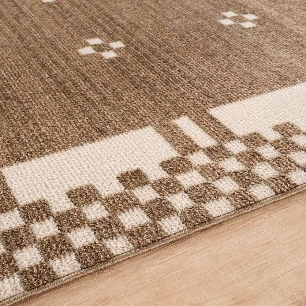Livabliss Fifth Avenue Diamond Rug in Brown, W/D: 200 x 275 cm – 3