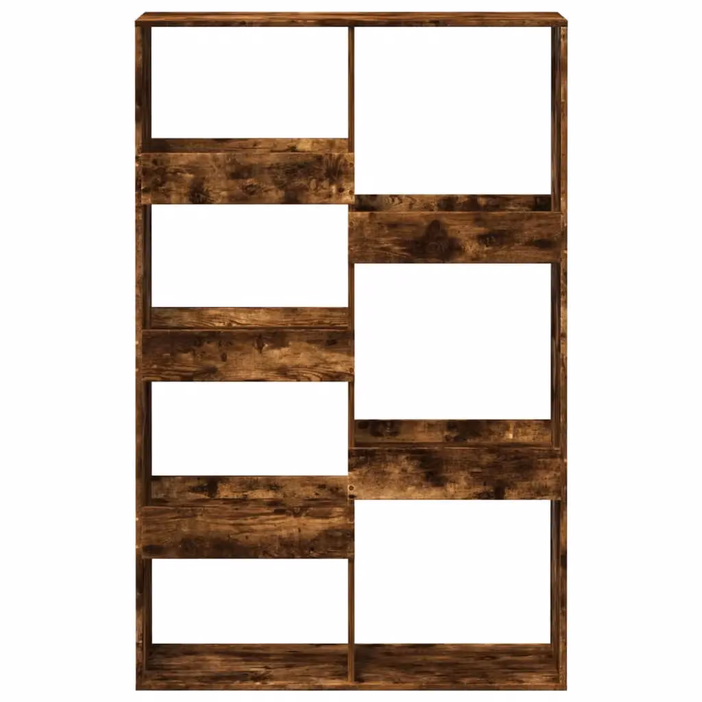 Berkfield Home Smoked Oak Room Divider in Brown, W/D/H: 100 x 33 x 155.5 cm – 3