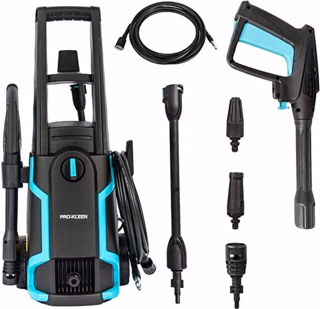 Pro-Kleen Electric Jet Pressure Washer 1600W in Black – 3