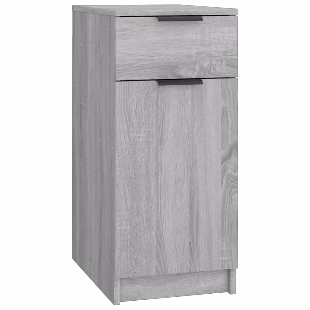 Berkfield Home Desk Cabinet in Grey Sonoma, W/D/H: 33.5 x 50 x 75 cm – 2