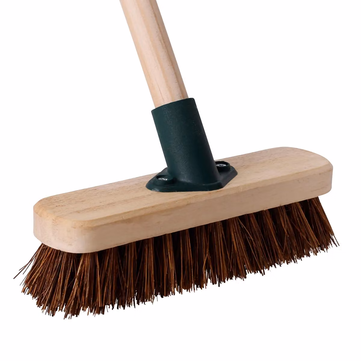 Charles Bentley 9 Inch Bassine Deck Scrub Brush with Natural Wood Handle, Natural – 2