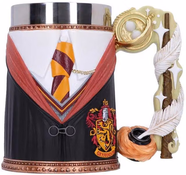 Nemesis Now Harry Potter Hermione Collectible Resin Mug, Black and Multicolour, Height: 15.5 cm