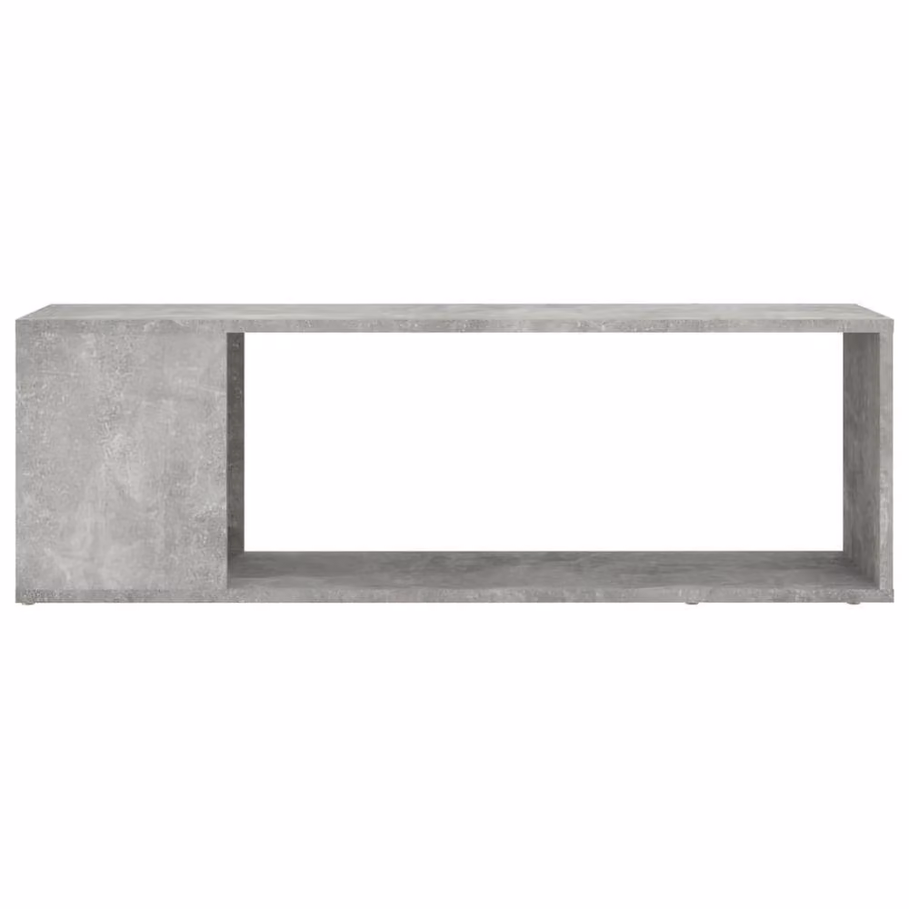 Berkfield Home TV Cabinet in Concrete Grey, W/D/H: 100 x 24 x 32 cm – 3