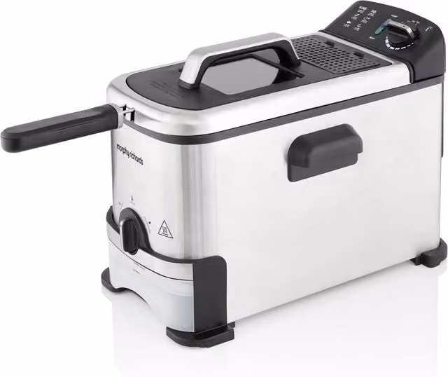 Morphy Richards Filter Pro Deep Fat Fryer with Cold Zone, 3L, Silver – 1