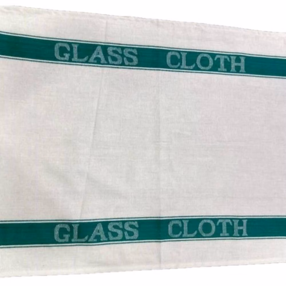 Bedsland H+ Premium Cotton Glass Cleaning Cloth for Shine, Green – 2