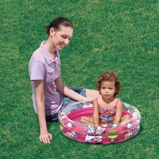 Disney Minnie Mouse and Daisy Inflatable Round Paddling Pool, Pink