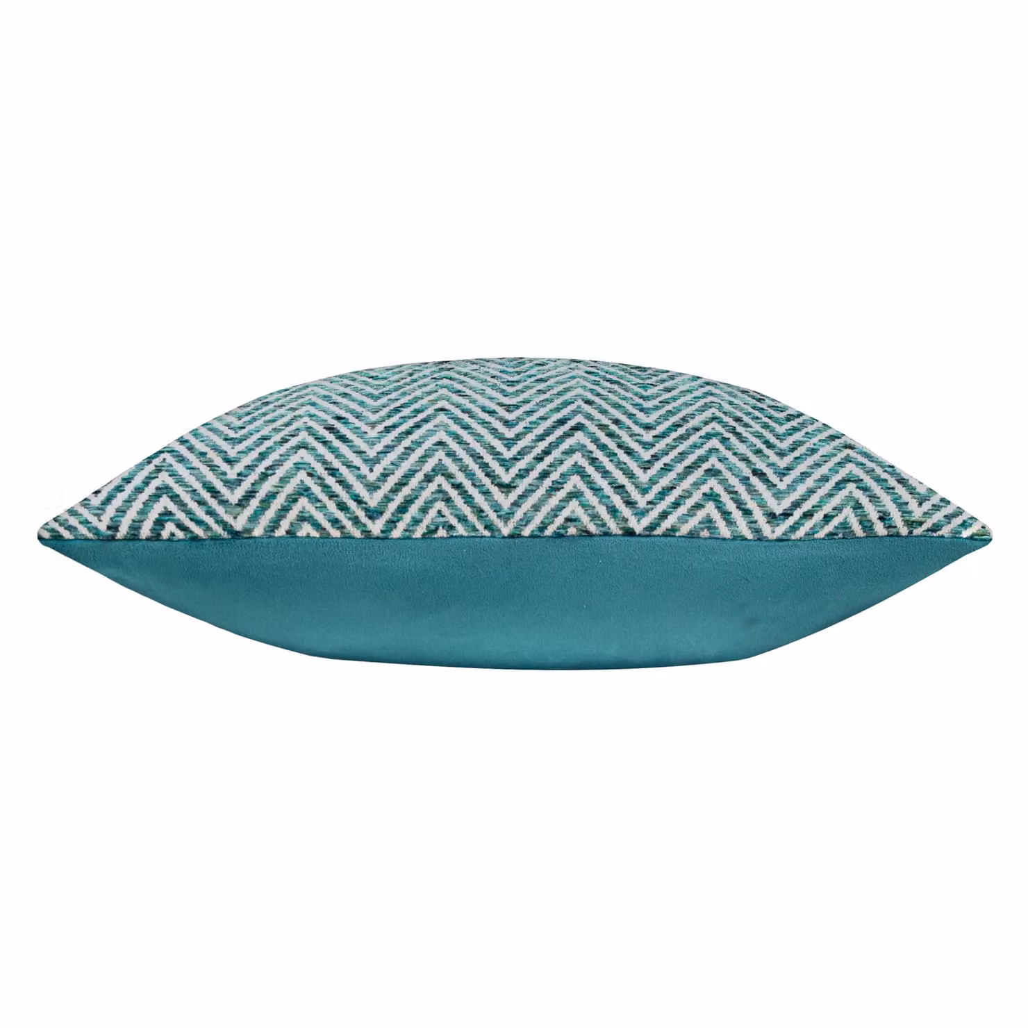 Wylder Croft Petrol Blue Cotton Velvet Square Cushion W/D/H: 50 x 50 x 50 cm – 2