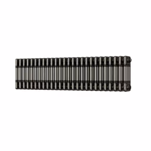 UK Radiators Alpha 4 Column Horizontal Traditional Cast-Iron Style Radiator in Raw Metal Silver, W: 116.4 cm, H: 30 cm – 2