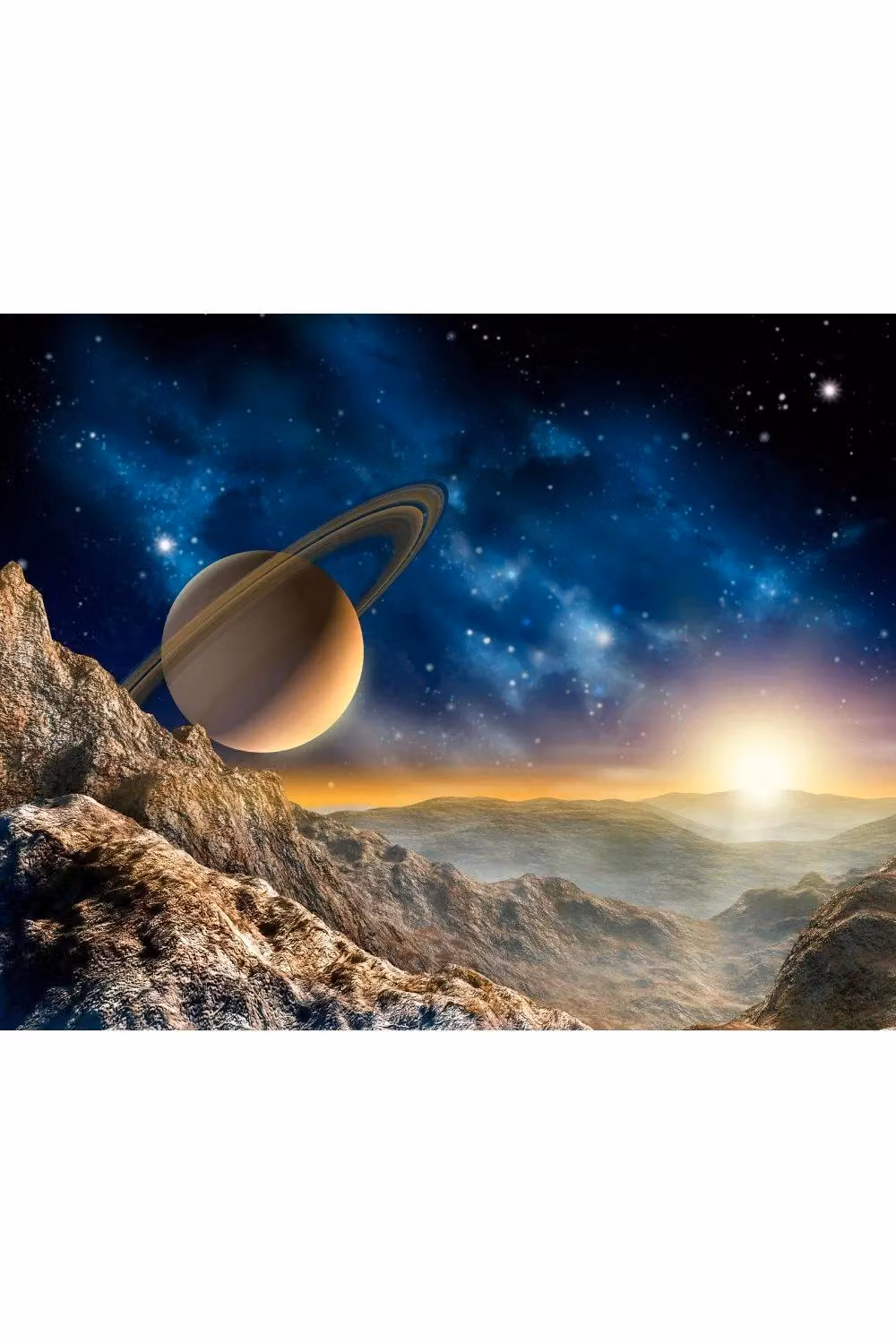 Origin Murals Galaxy Multicolour Wall Mural W: 300 cm, H: 240 cm – 2