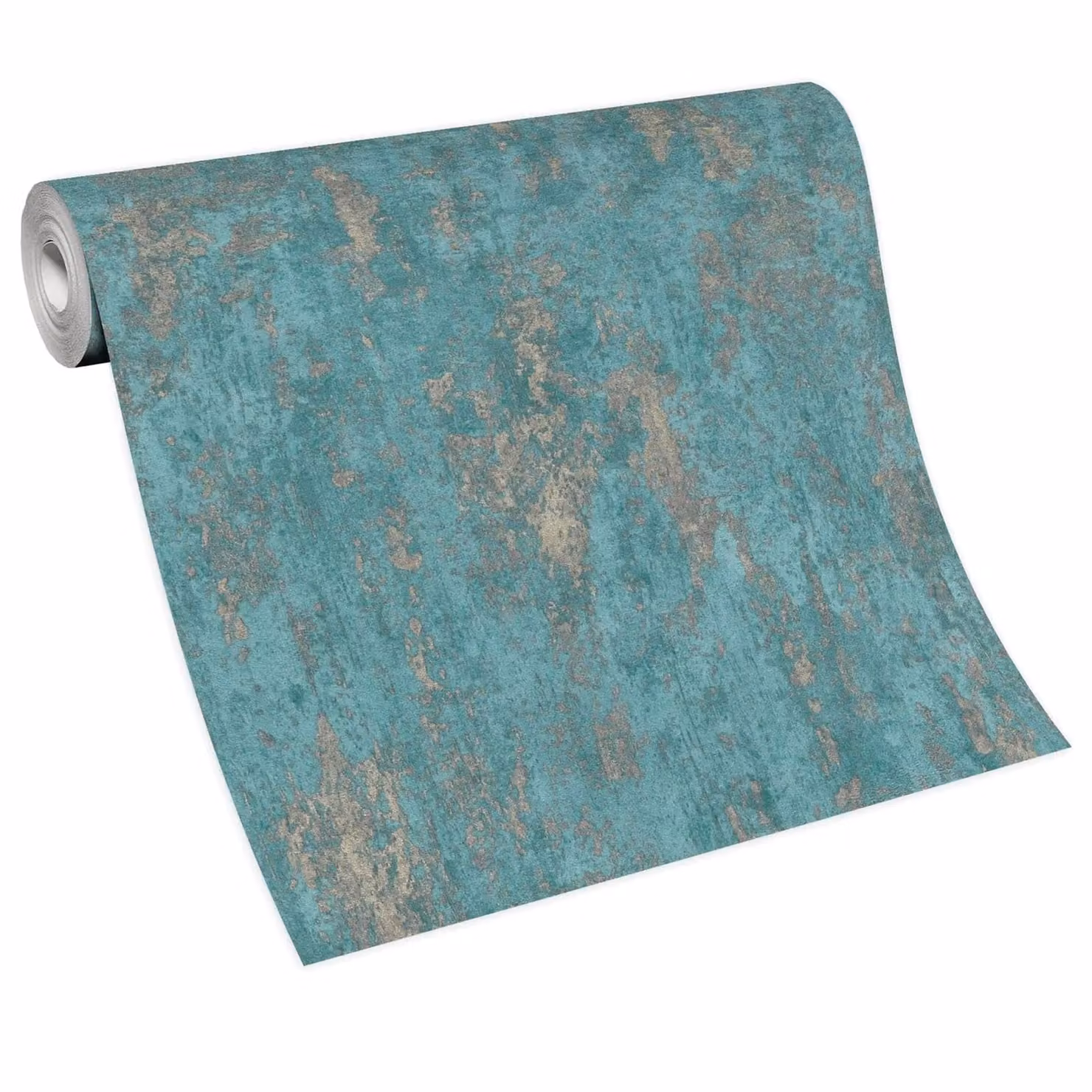 Erismann Casual Chic Industrial Blue Textured Vinyl Non-Woven Abstract Wallpaper – 2