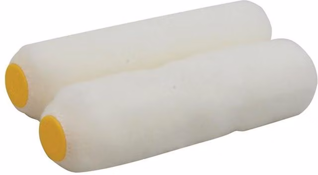 Purdy Jumbo Mini White Dove Sleeve in White and Multicolour