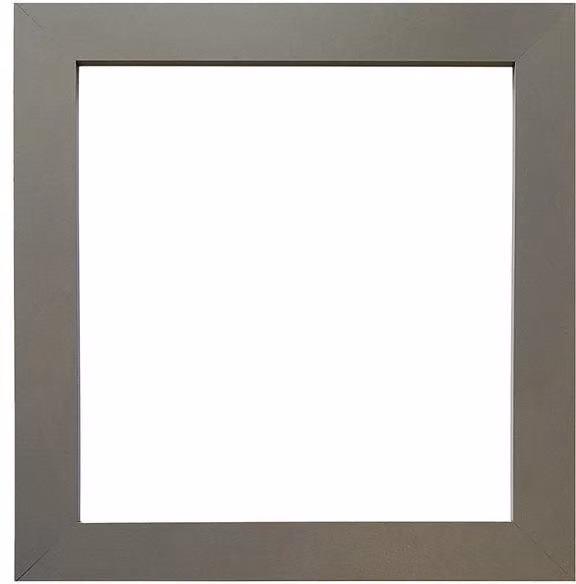 Frames by Post Metro Single Square Photo Frame in Grey, 20.32 x 20.32 cm – 1