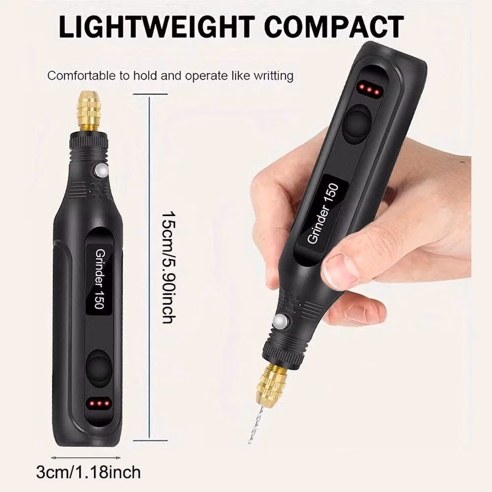 SPETLEK Cordless Variable 3-Speed Rotary Multi Tool in Black, W: 520 mm, H: 10000 mm – 2