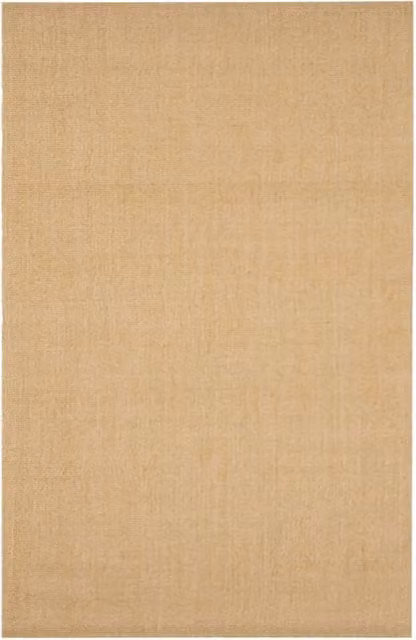 Berkfield Home Natural Sisal Rug in Sand and Beige, W: 66 cm x D: 100 cm