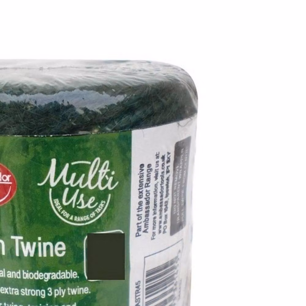 Ambassador Multi-Use Green Jute Twine, 50m – 2
