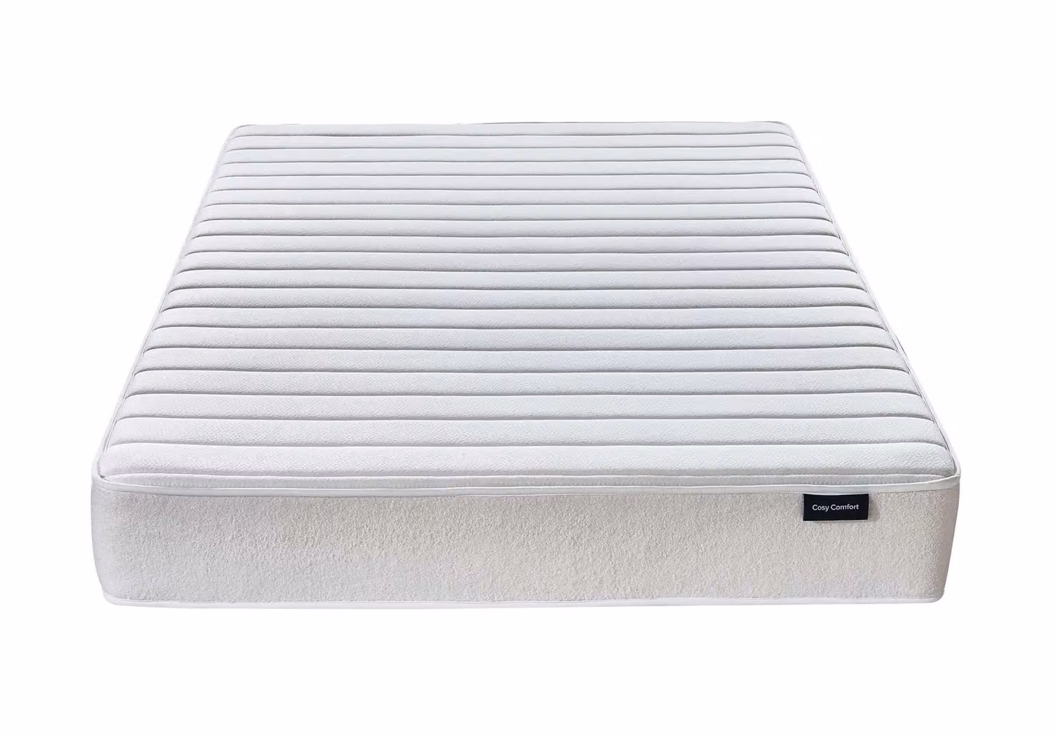 Sleepsoul Cosy Comfort Hybrid Memory Foam Pocket Sprung Mattress in White, W/D/H: 135 x 190 x 23 cm – 2